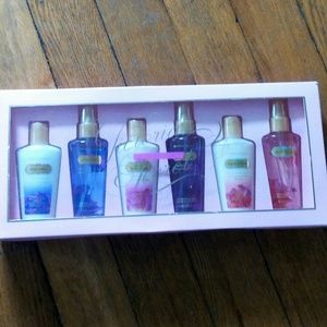 Body lotion and fragrance mist